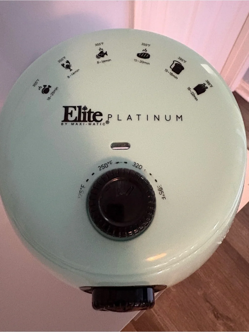 Elite Platinum Mint Green Air Fryer